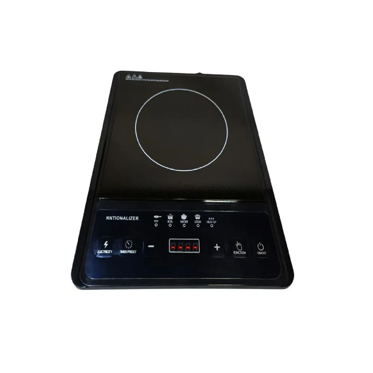 Cocina Inducción de 1 Hornilla NNATIONALIZER NN-ALPI05 de 2000W - Negro, marca NATIONALIZER - Foto 2