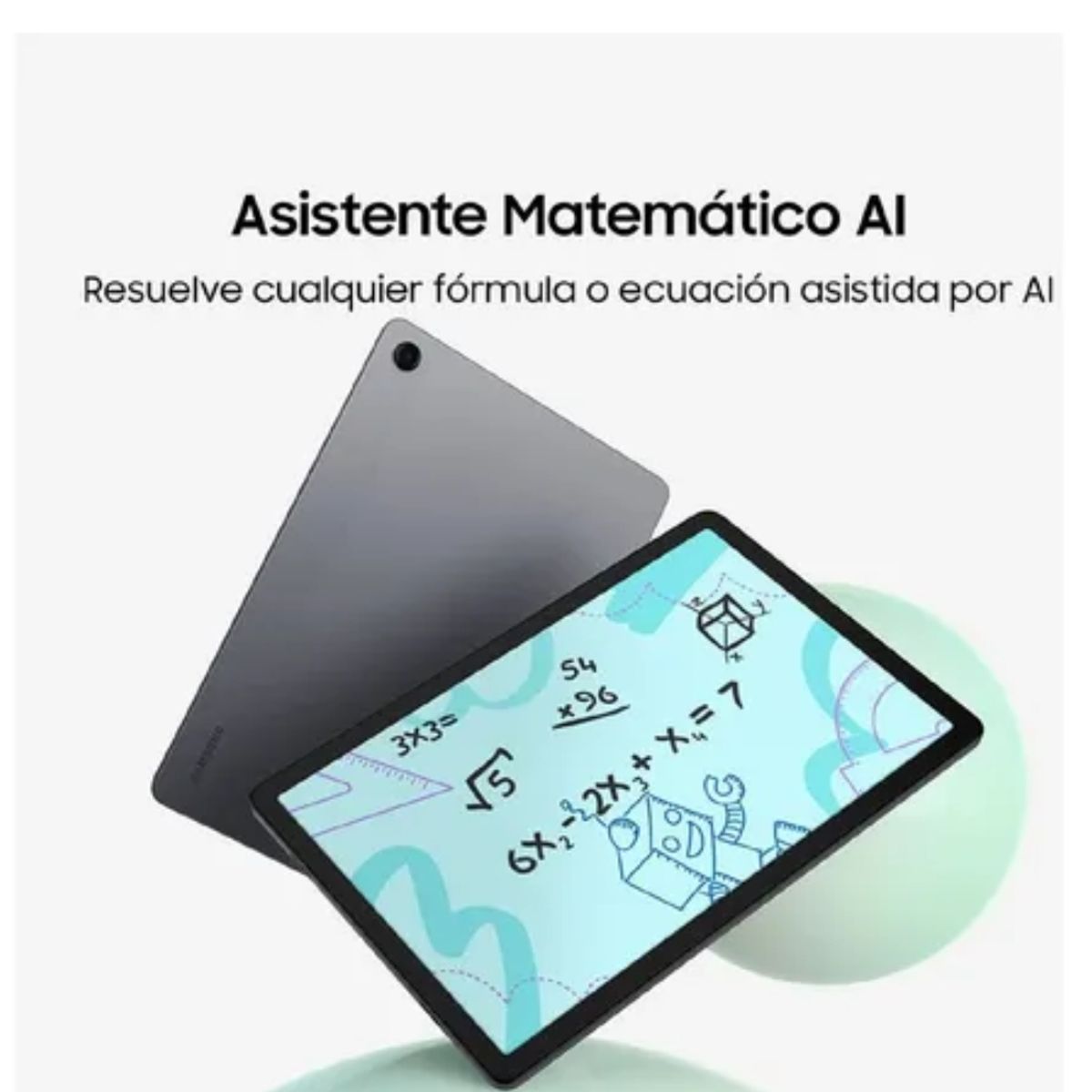 SAMSUNG - TABLET SAMSUNG A11 8.7 RAM 4GB SSD 64GB COLOR GRIS MOD SM-X133