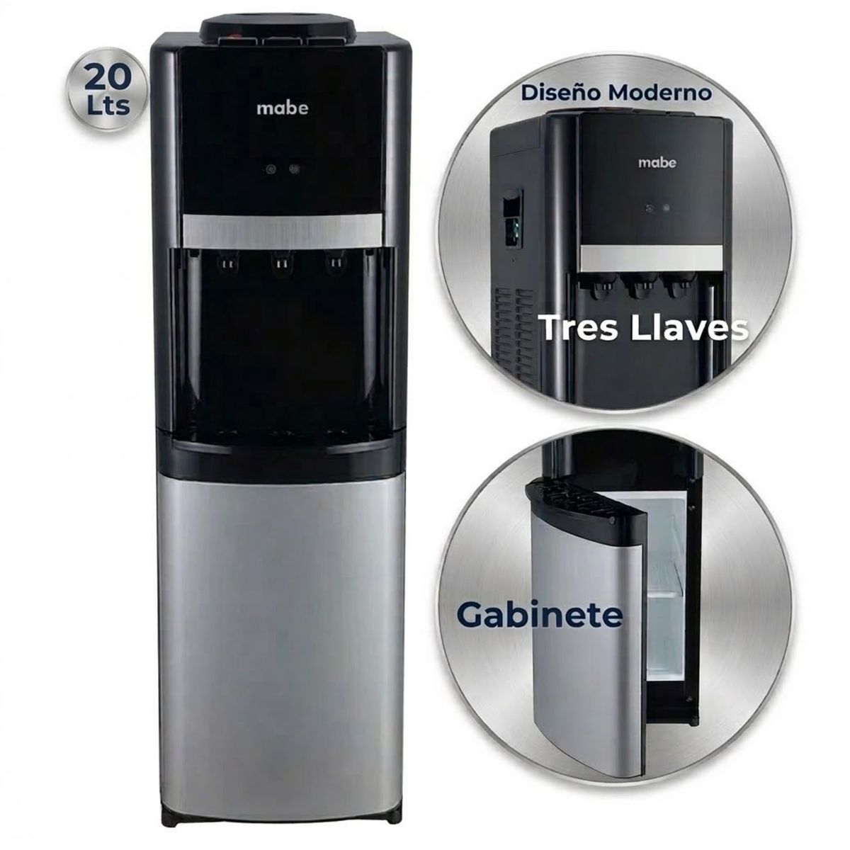 MABE - Dispensador De Agua Mabe 20 Lt  Mabe MXCF05PFS
