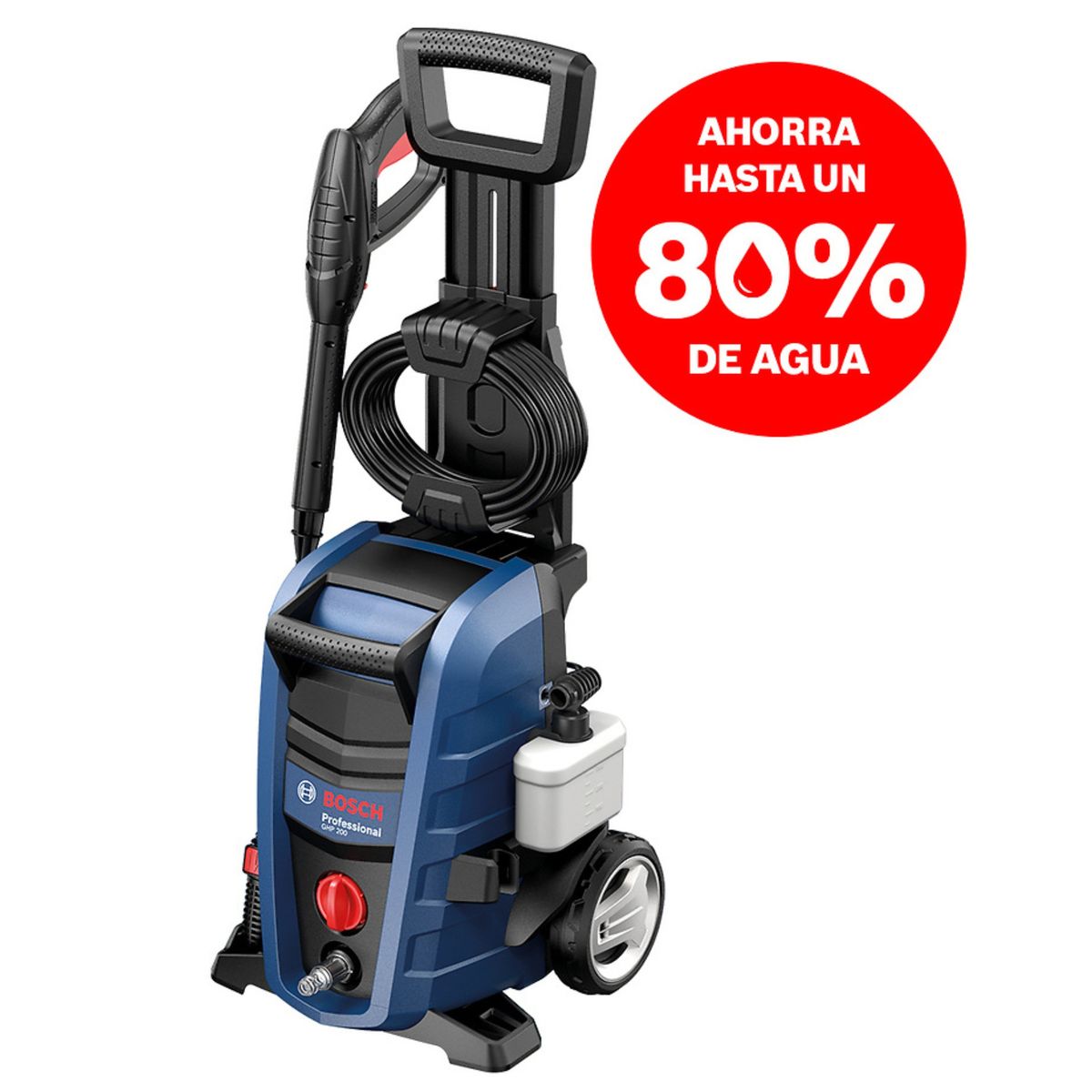 Bosch - Hidrolavadora  Alta Presión 2000 PSI, 1700W GHP 200 Bosch
