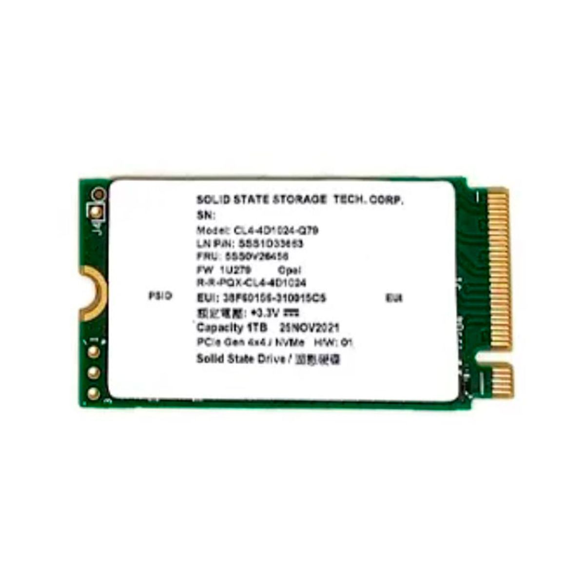 GENERAL - DISCO SOLIDO INTERNO SSSTC 1TB CL4-4D1024-Q79 M.2 P-N SSS1D33663