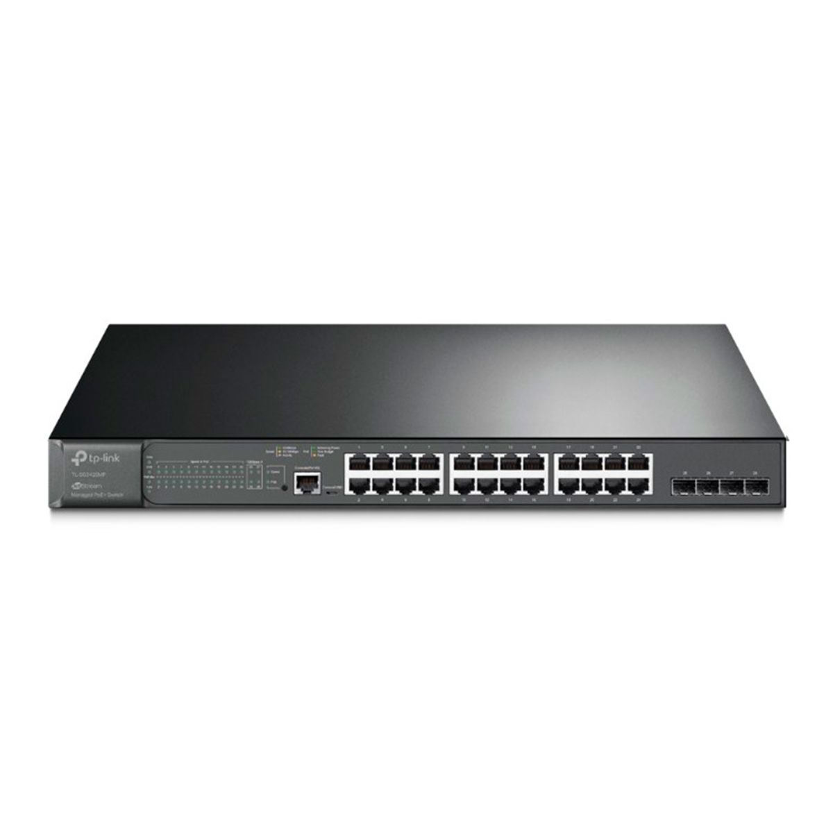 TP LINK - SWITCH ADMINISTRABLE TP-LINK TL-SG3428MP 24 PUERTOS POE P-N TL-SG3428MP