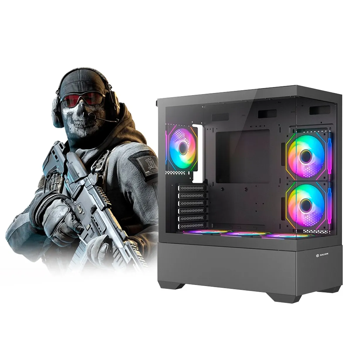 AMD - Computadora PC GAMER RYZEN 7 7700X RAM 16GB SSD 1TB VIDEO RTX 5050 8GB.