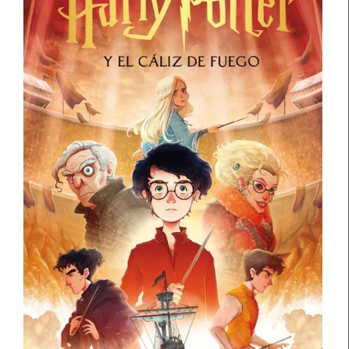 PENGUIN RANDOM HOUSE - HARRY POTTER Y EL CALIZ DE FUEGO EDICION CON ILUSTRACIONES DE XAVIER BONET - J. K. Rowling