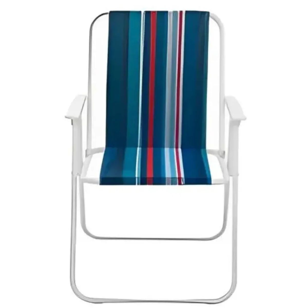 GENERICO - SILLA PLEGABLE PLAYERA, 50 CM ANCHO, 60CM  LARGO, 75CM ALTO