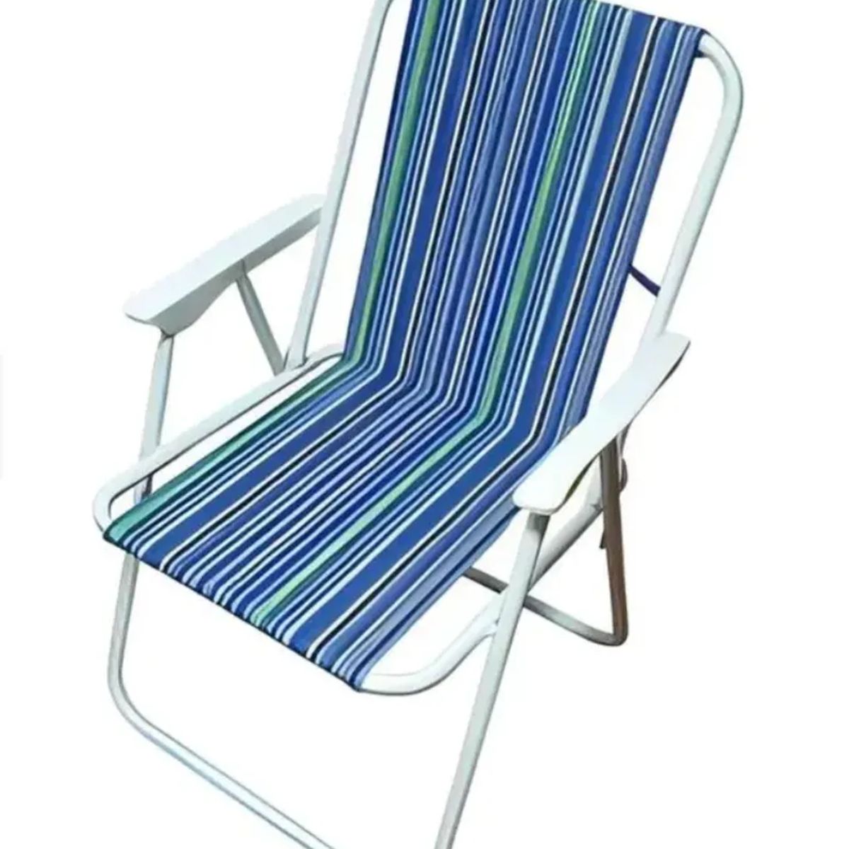 GENERICO - SILLA PLEGABLE PLAYERA, 50 CM ANCHO, 60CM  LARGO, 75CM ALTO