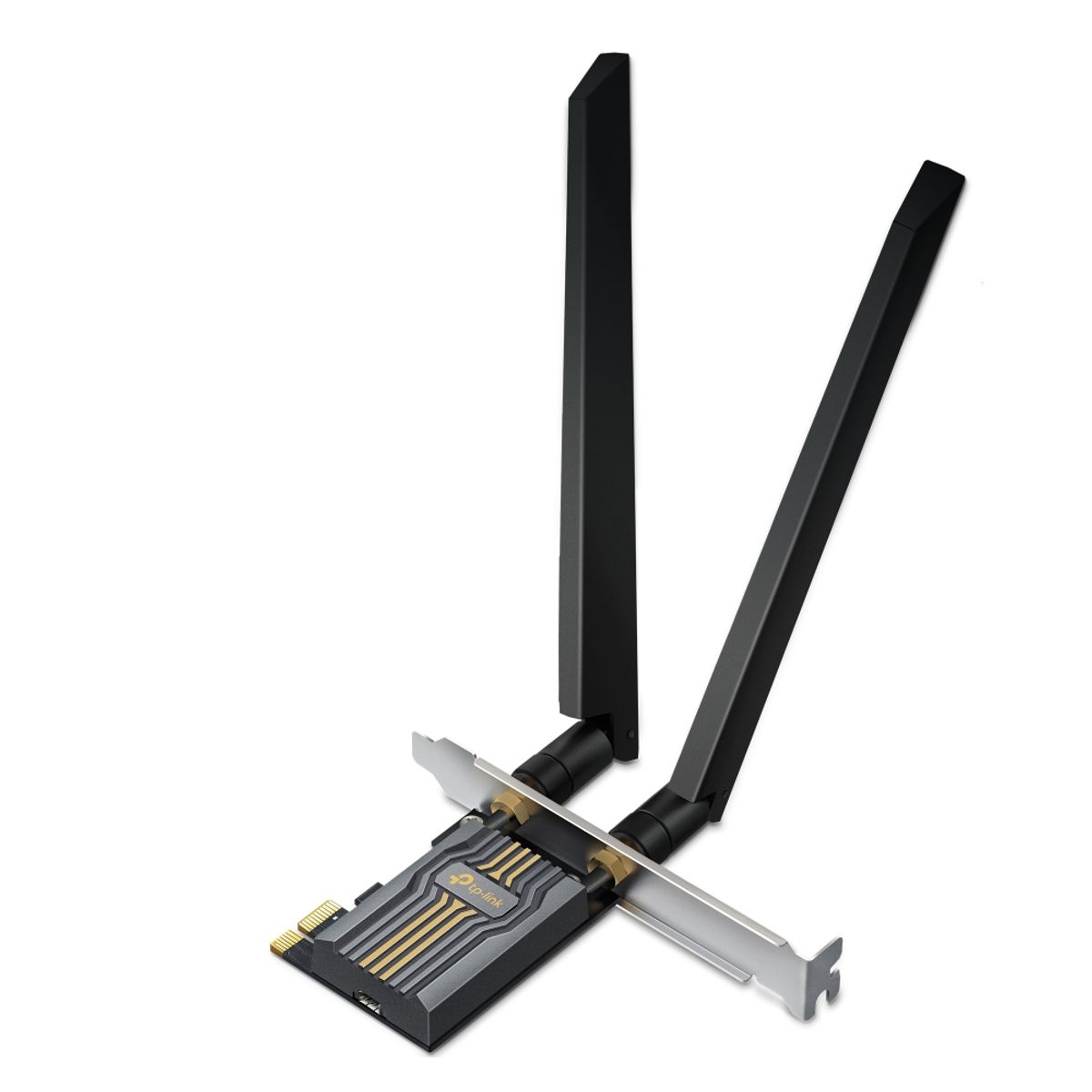 TP LINK - Adaptador PCIe BE6500 Wi-Fi 7 Bluetooth 5.4 Velocidad tribanda