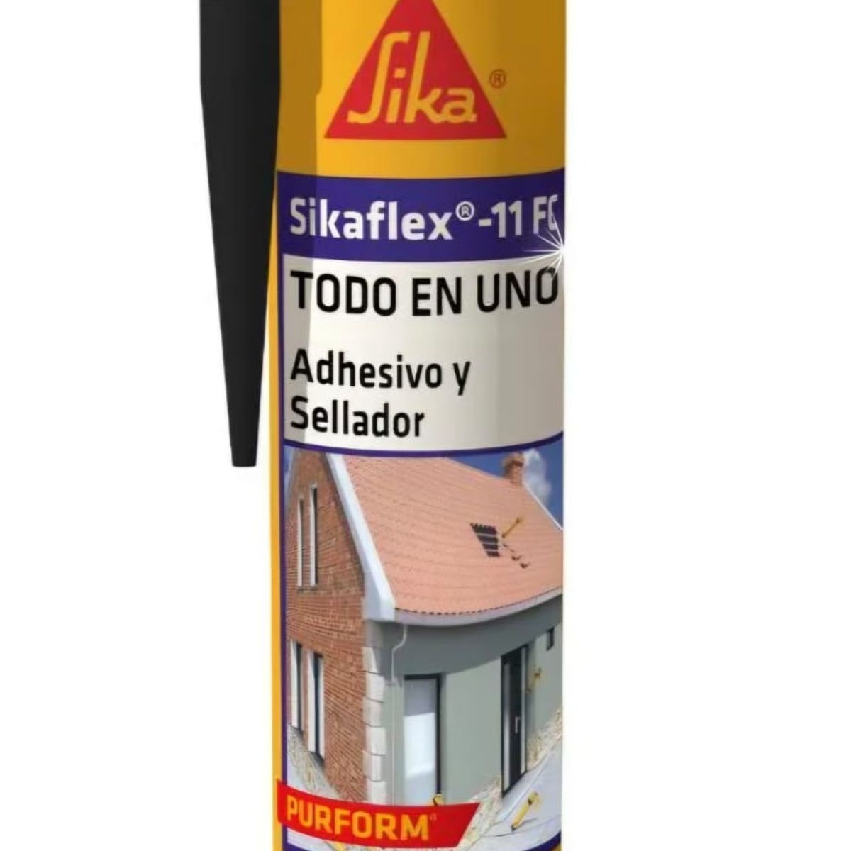 SIKA - SELLADOR + ADHESIVO SIKAFLEX-11F PURFORM NEGRO 300 ML