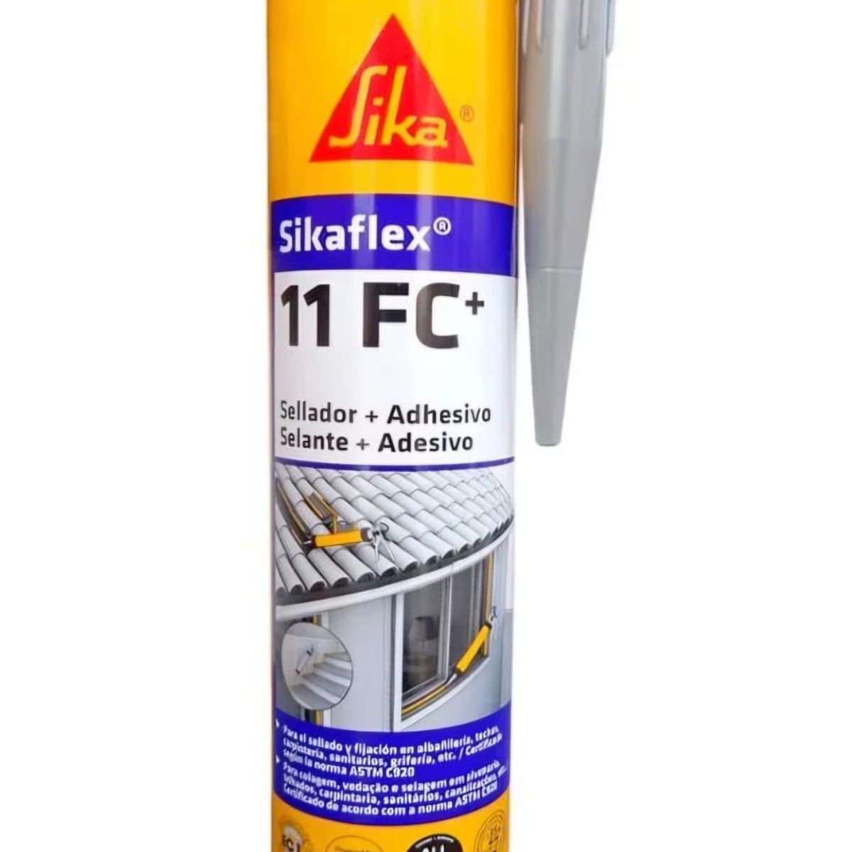 SIKA - SELLADOR + ADHESIVO SIKAFLEX-11F PURFORM GRIS300 ML