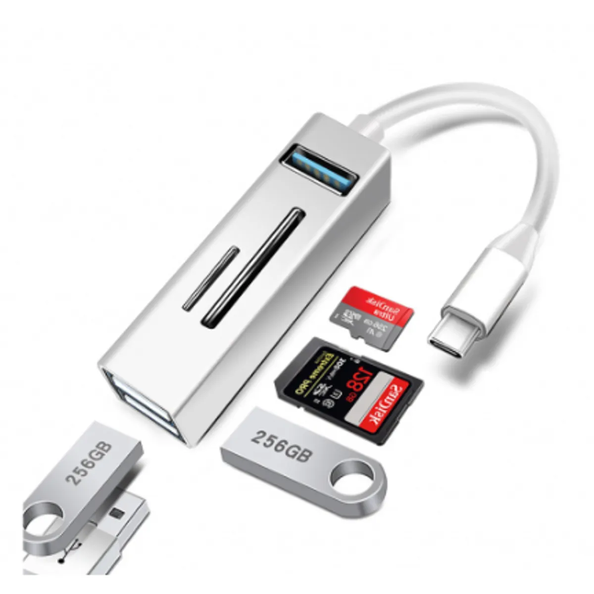 GENERICO - Hub USB-C 5 en 1 ANDOWL Q-HU802