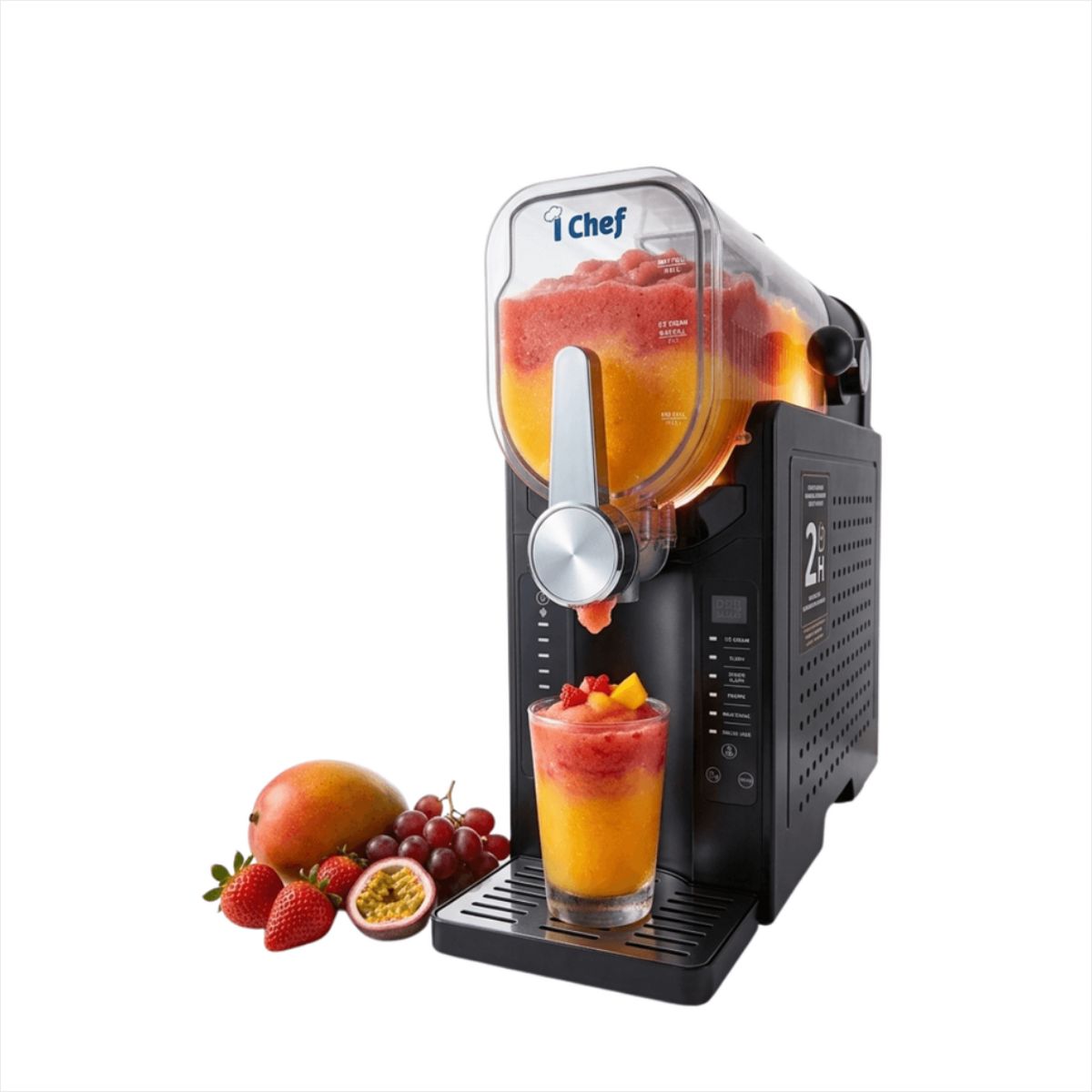 QUALITY PRODUCTS - Máquina Eléctrica para Bebidas Granizadas - I Chef Frozen Drink Maker