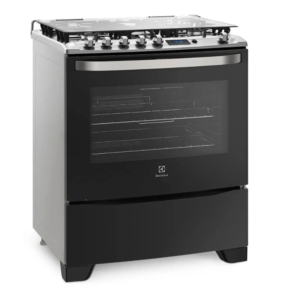 ELECTROLUX - Cocina Freestanding Electrolux A Gas 5 Quemadores Triple Llama 76USR + Valvula de Gas
