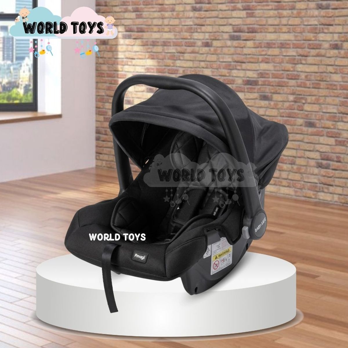 BABY - Portabebé de Lujo «REMI» Mango Regulable Black