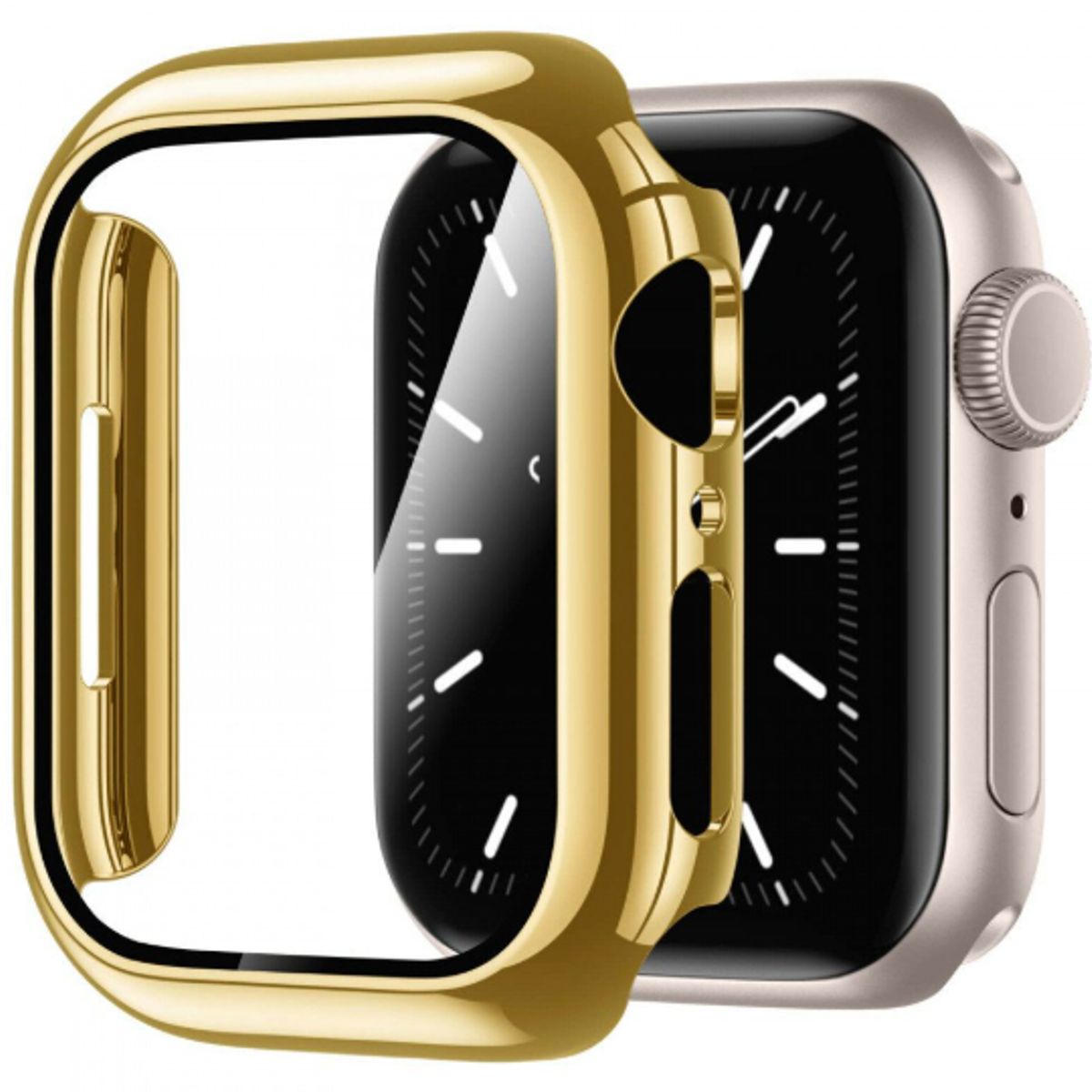 GENERICO - Bumpers para Apple Watch Platinado 45mm - DORADO