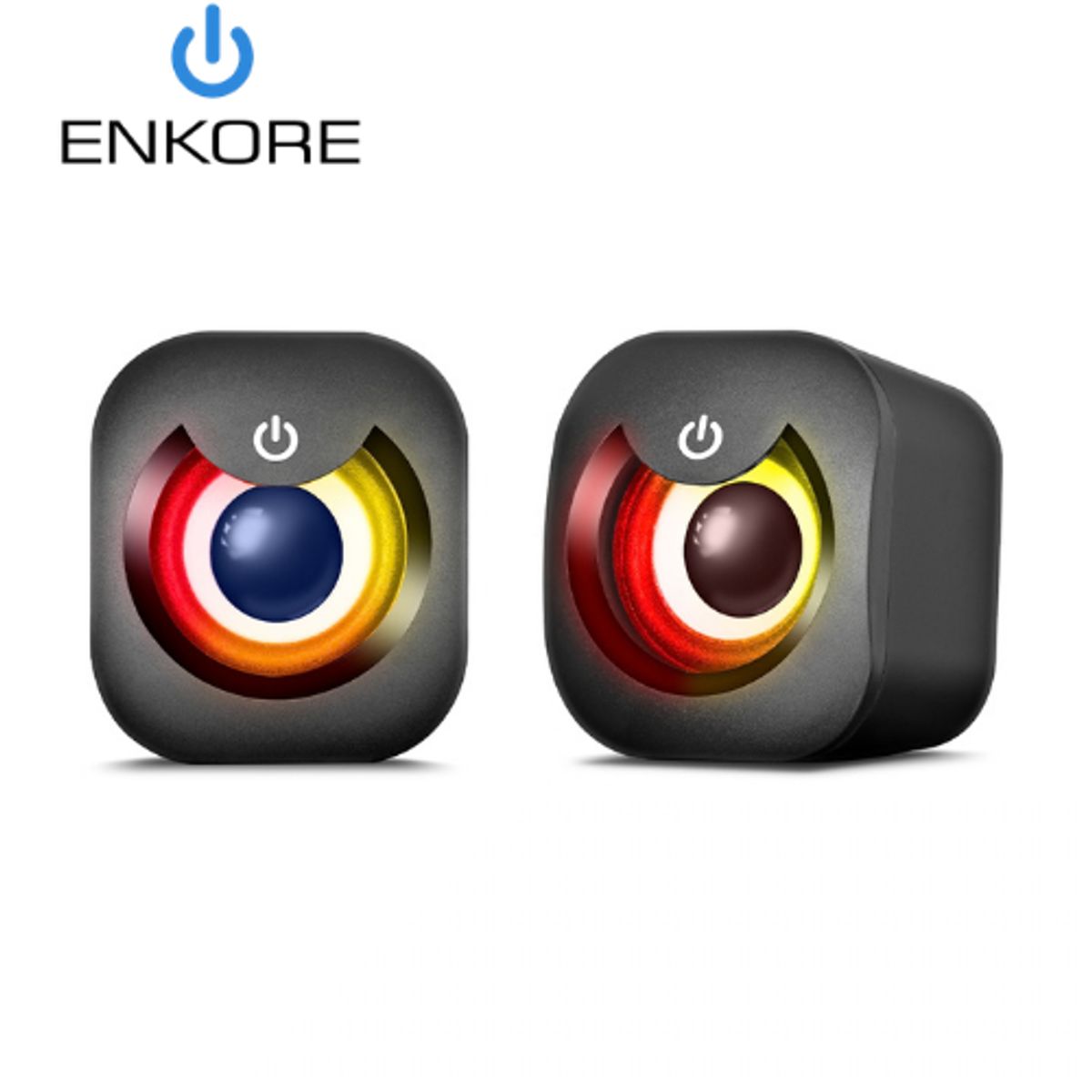 ENKORE - Parlante BRAIN ENS301 2.0 RGB 2 ENKORE Para PC