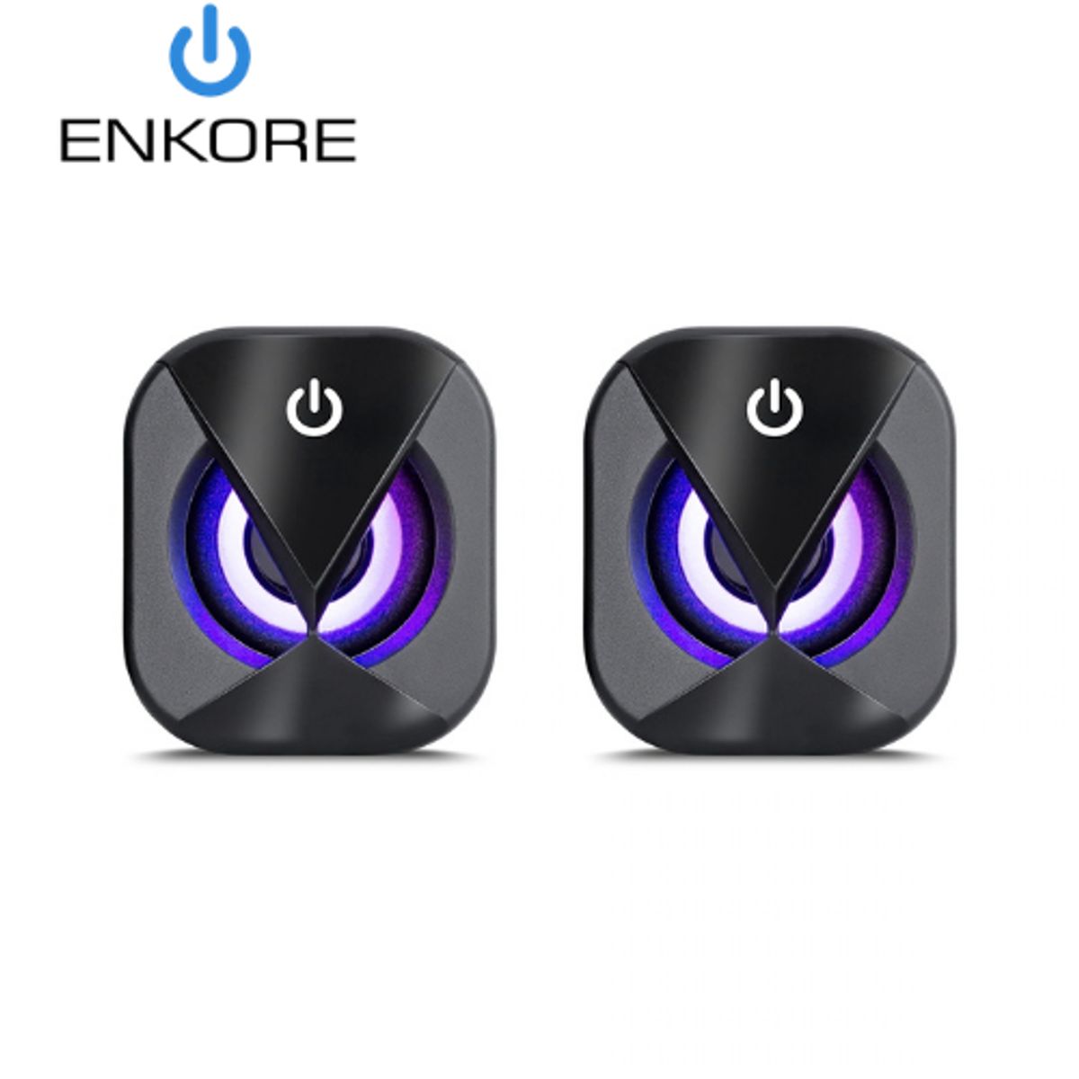 ENKORE - Parlante BRAVIO ENS 300 2.0 RGB 2 ENKORE PARA PC