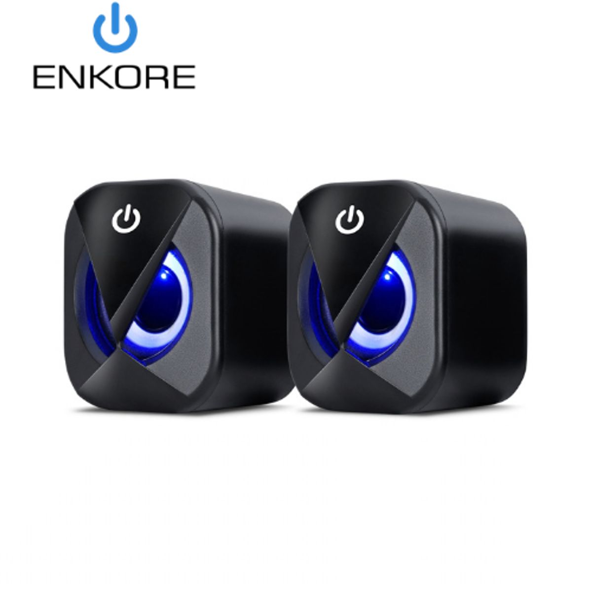 ENKORE - Parlante BRAVIO ENS 300 2.0 RGB 2 ENKORE PARA PC
