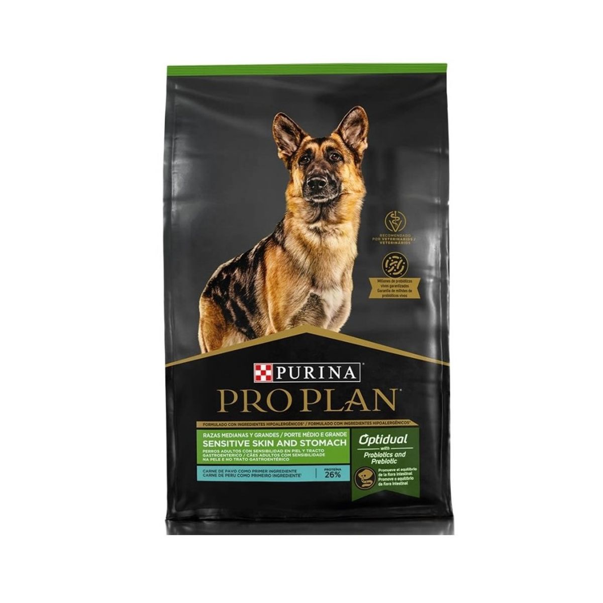 PRO PLAN - Pro Plan Adulto Razas Medianas y Grandes Skin and Stomach con Pavo 3 Kg