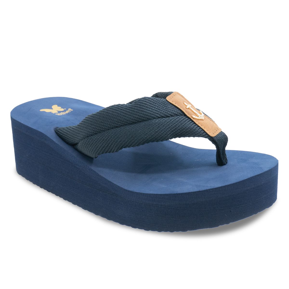 STHEF - SANDALIA MUJER STHEF PLAYERA AZUL 8204