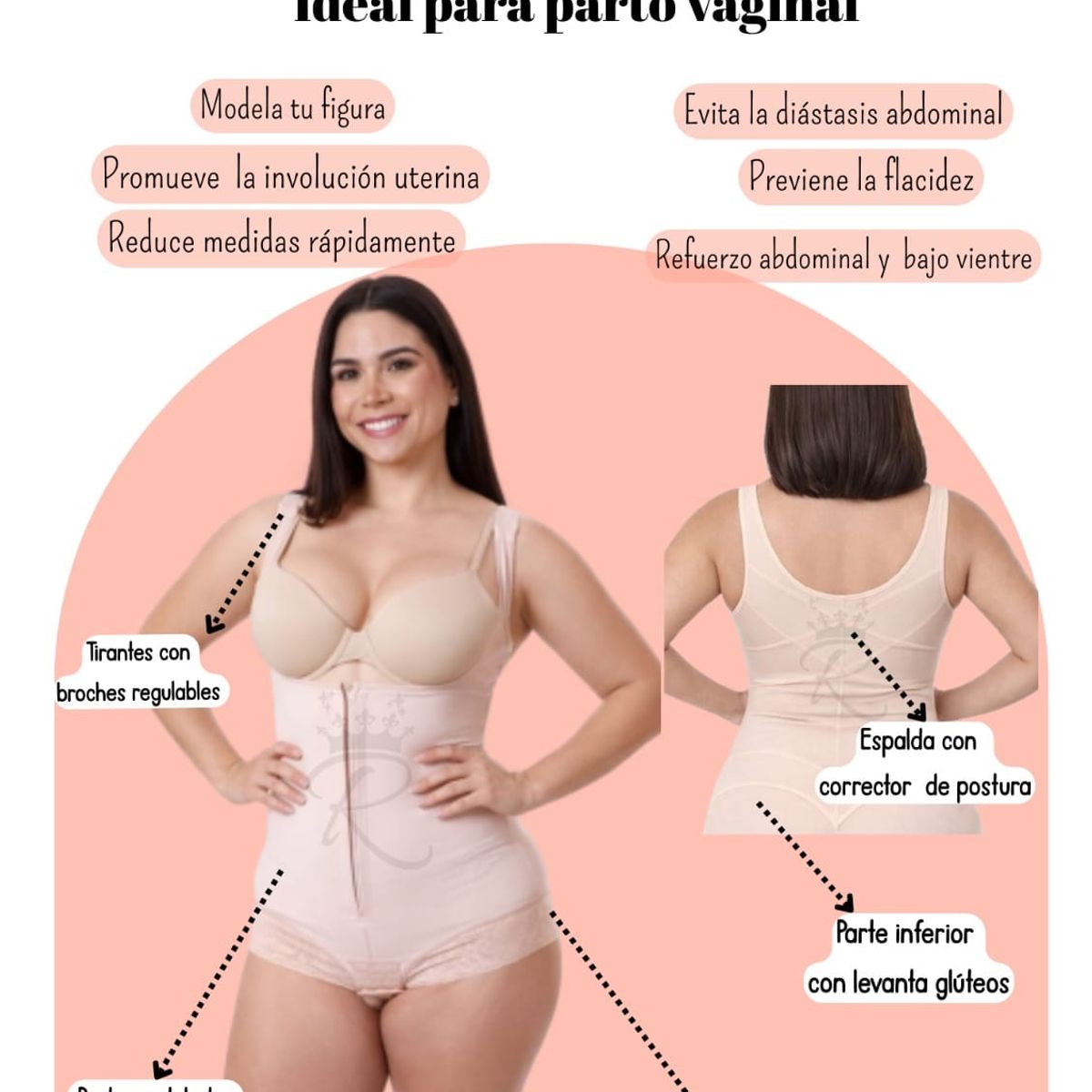 GENERICO - BODY FAJA POSPARTO CONTROL