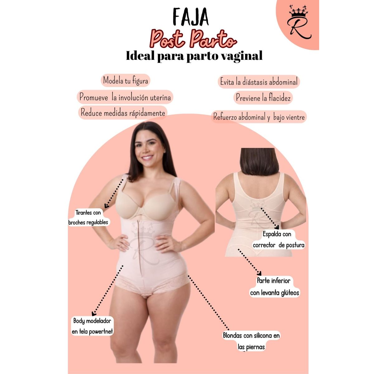 GENERICO - BODY FAJA POSPARTO CONTROL