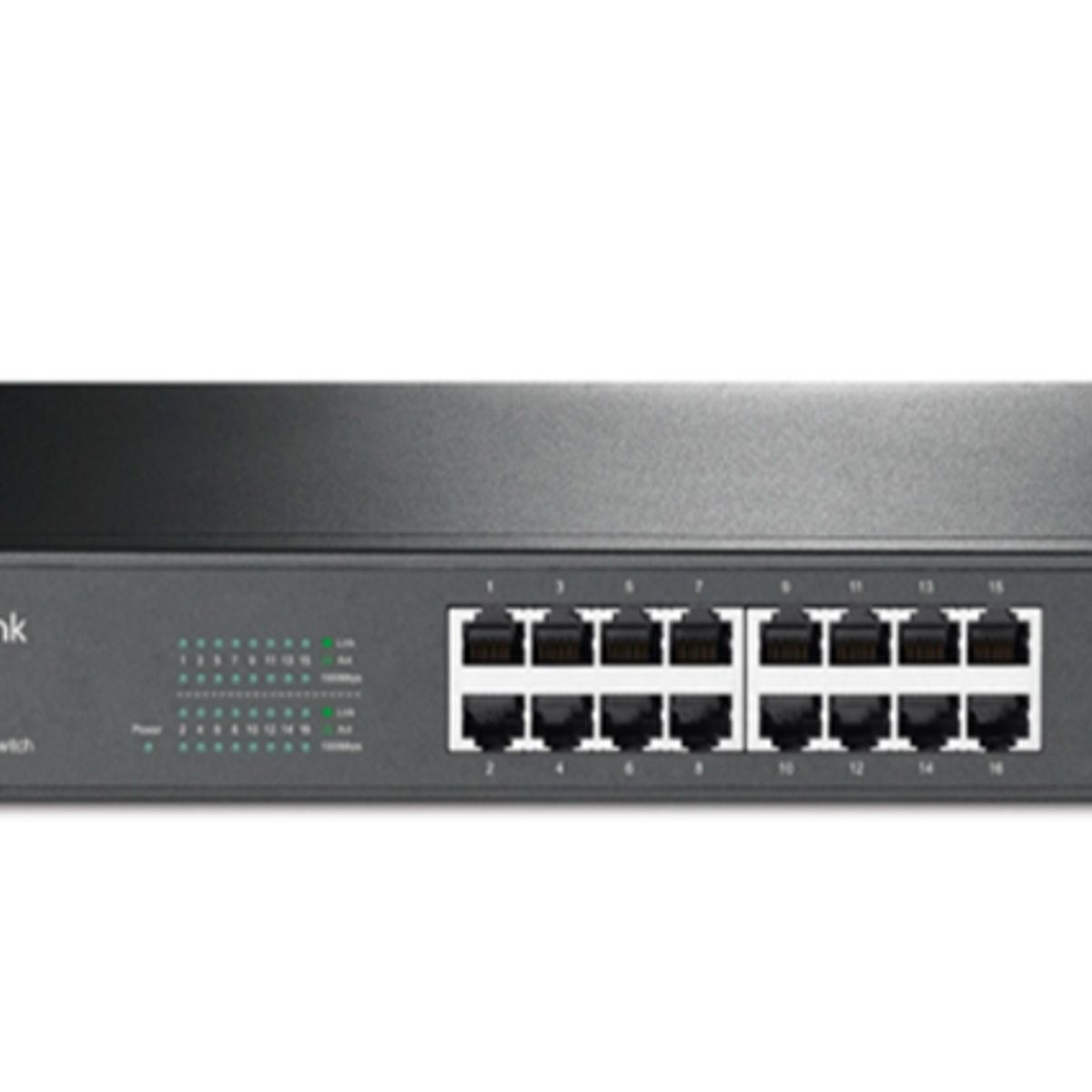 TP LINK - Switch TP-Link 16 Port TL-SG1016D 10/100/1000 Mbps Gigabit Metal
