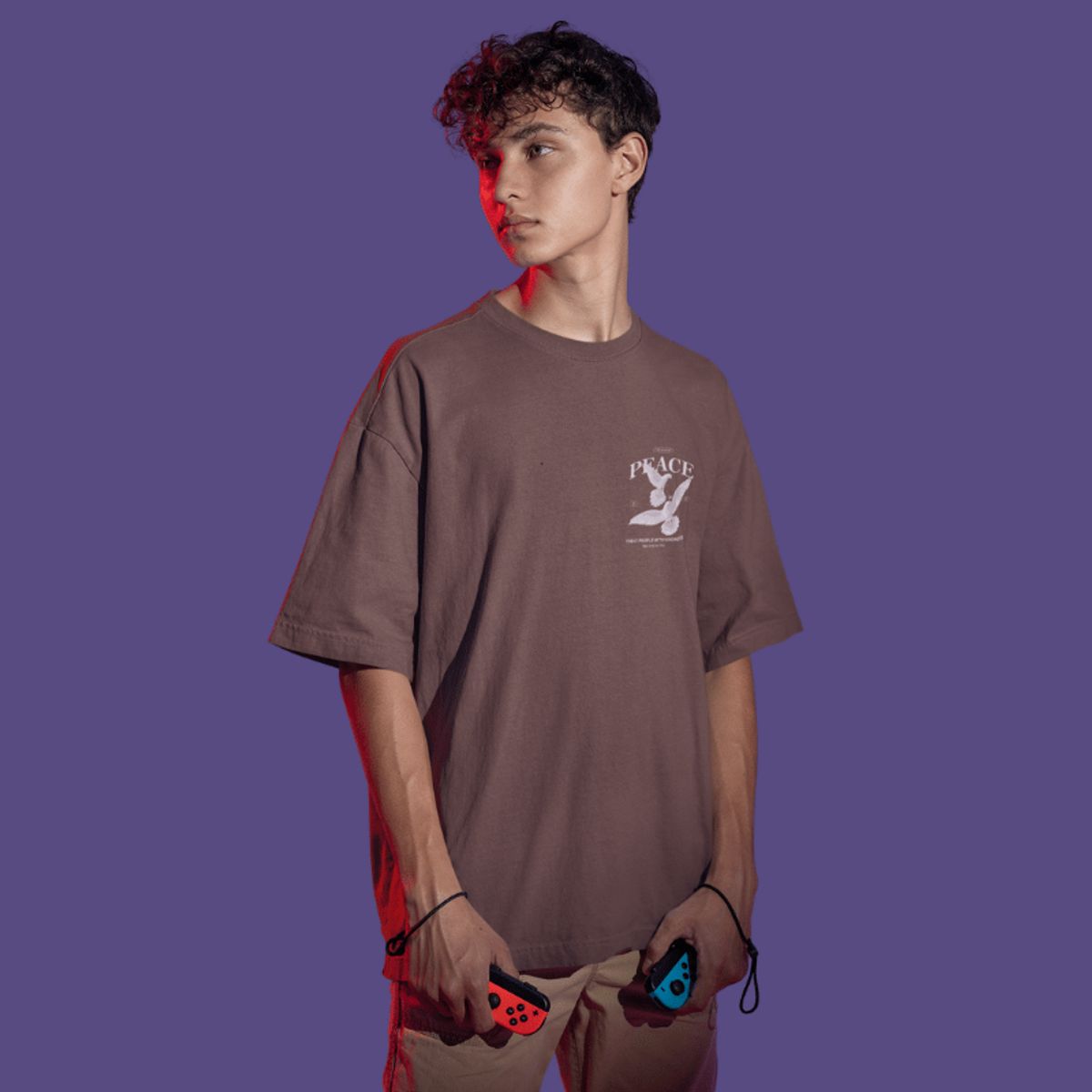 GENERICO - Polo oversize streetwear  - ECLIPSE