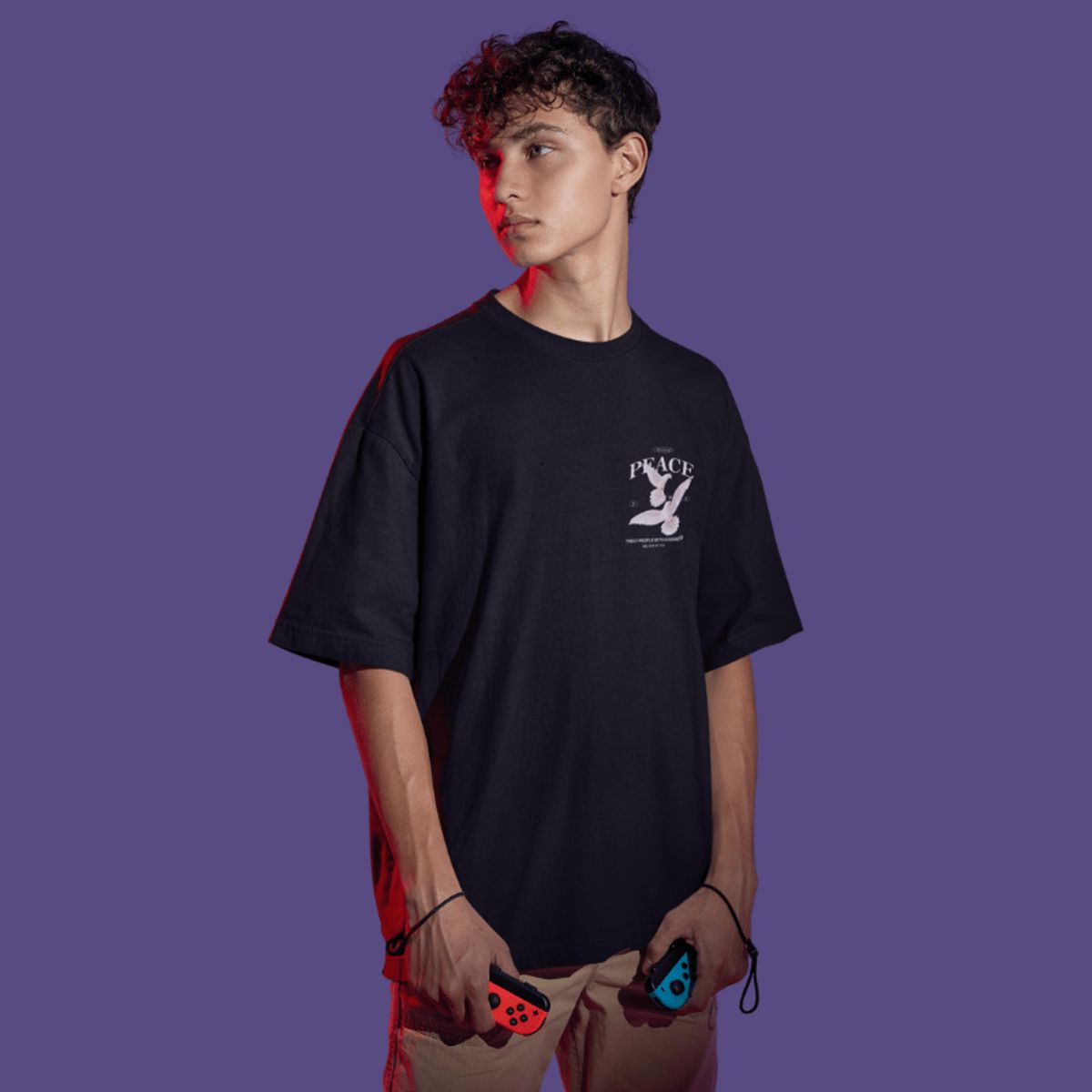 GENERICO - Polo oversize streetwear  - ECLIPSE