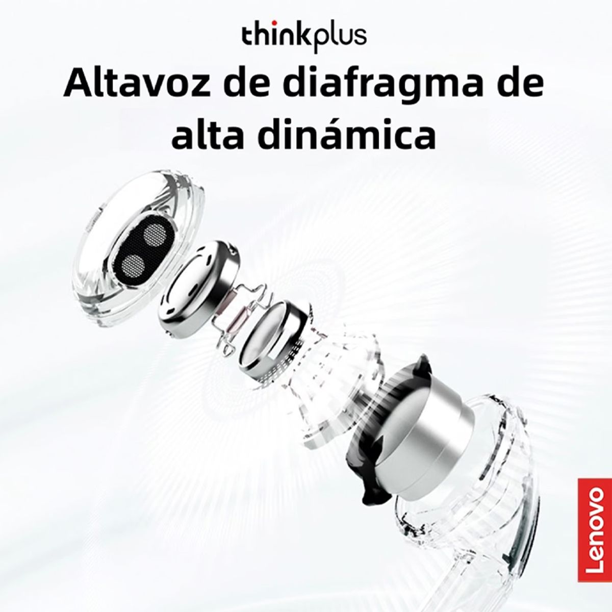 LENOVO - Audífonos Bluetooth Lenovo LP2 PRO BT54