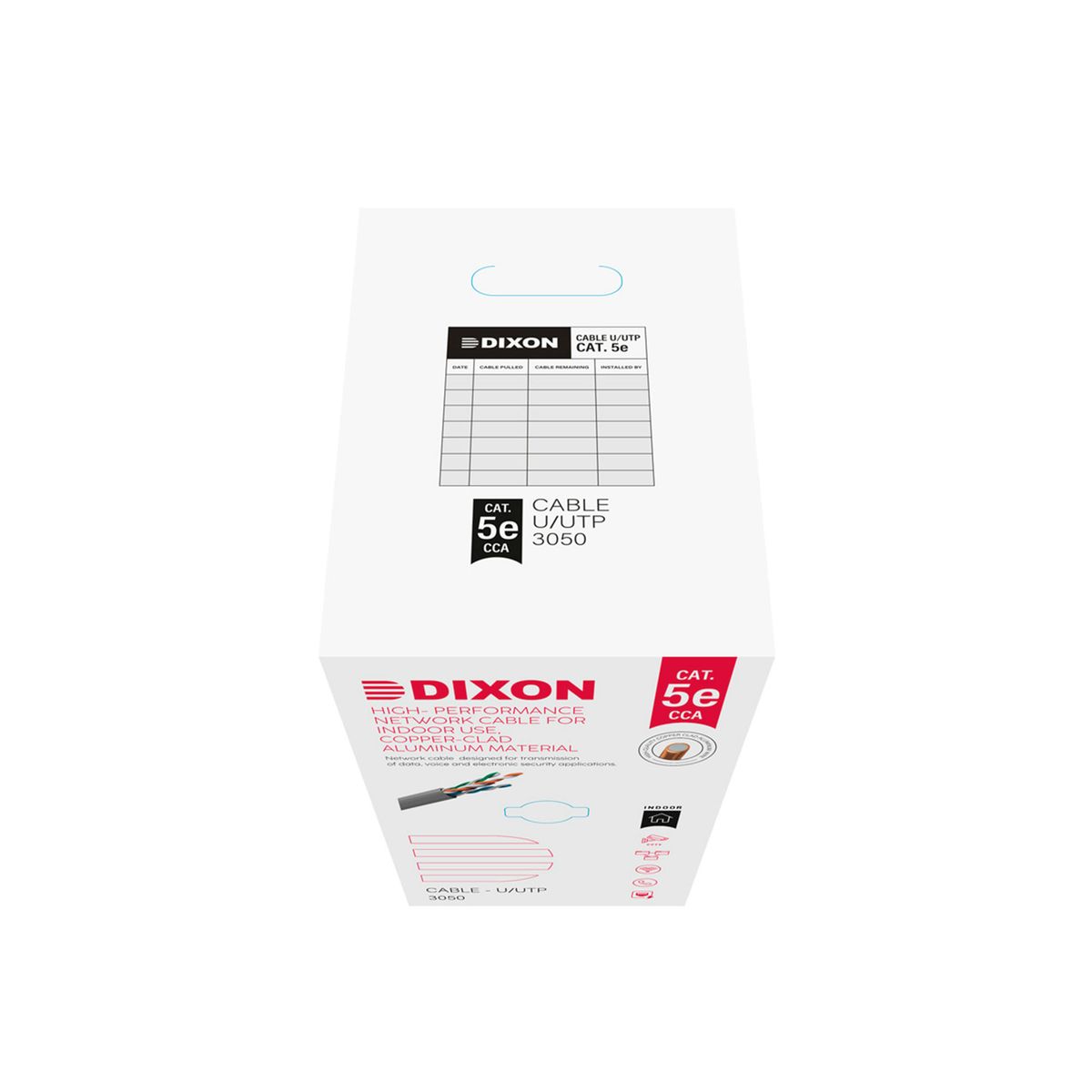 DIXON - CABLE DE RED DIXON 3050 CAT.5E 4PX24AWG 305M GRIS P-N 3050