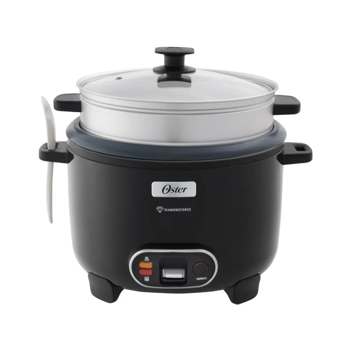 OSTER - Arrocera Oster CKSTRC15DFBLK 053 DiamondForce 3 en 1 De 15 Tazas