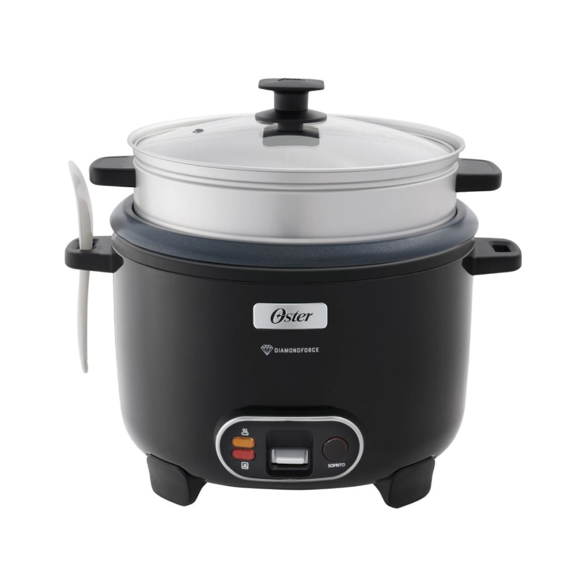 OSTER - Arrocera Oster CKSTRC15DFBLK 053 DiamondForce 3 en 1 De 15 Tazas