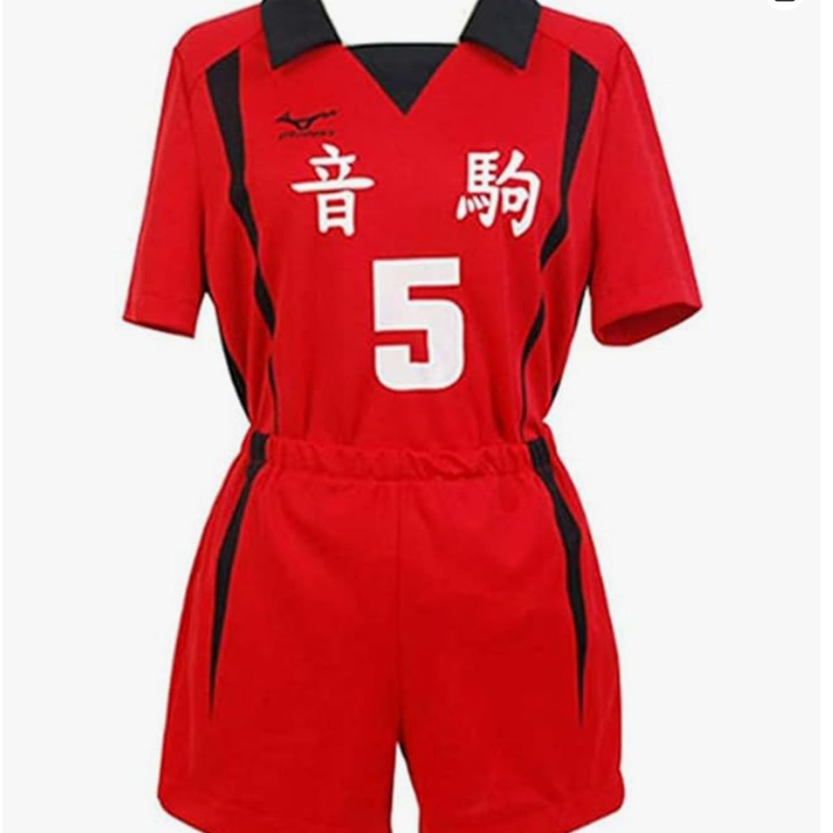 GENERICO - Uniforme de Haikyuu numero 5 talla M– Cosplay Anime