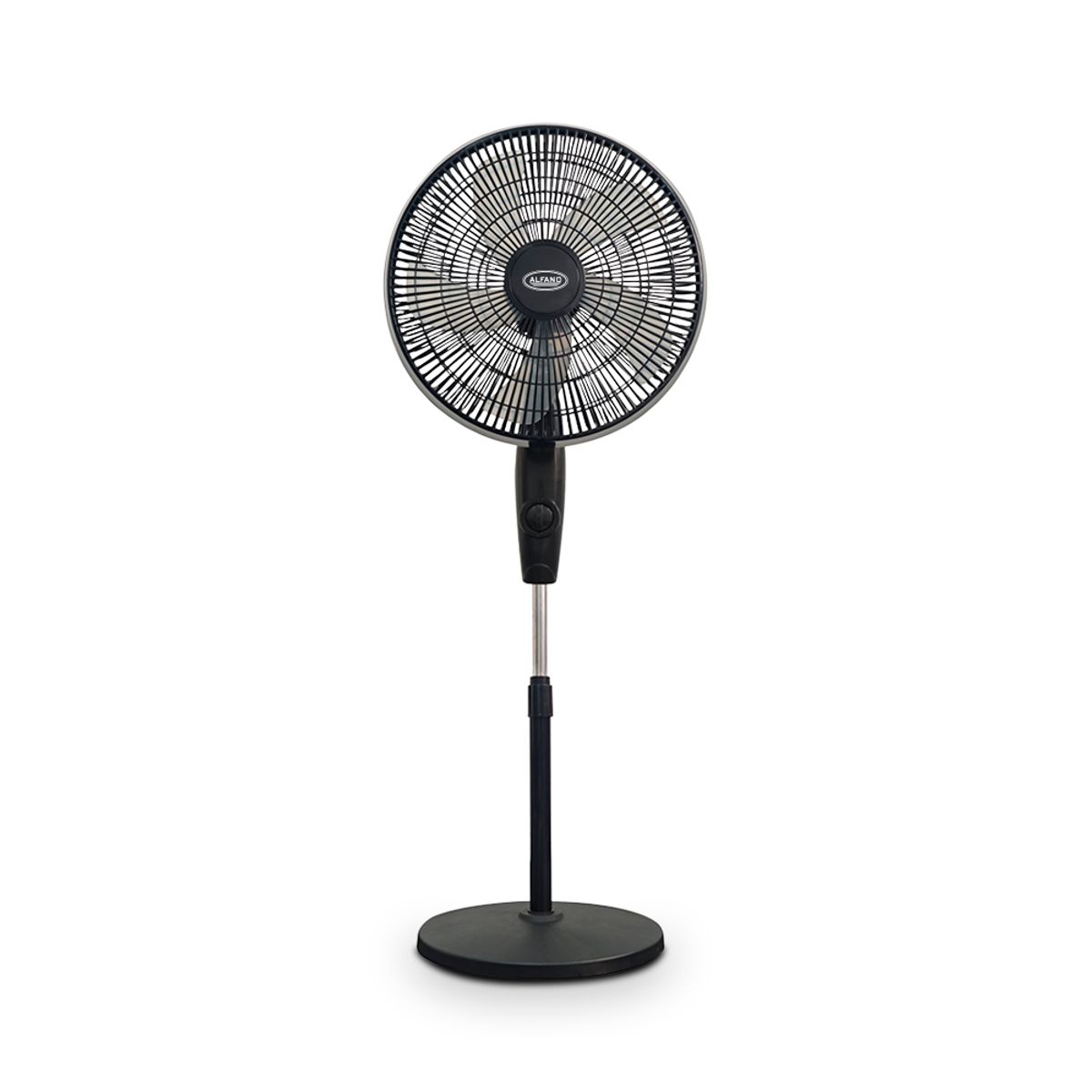 ALFANO - Ventilador de Piso ALFANO 5 aspas 3 Velocidades Silencioso De plástico 16" 45W  AL-16L