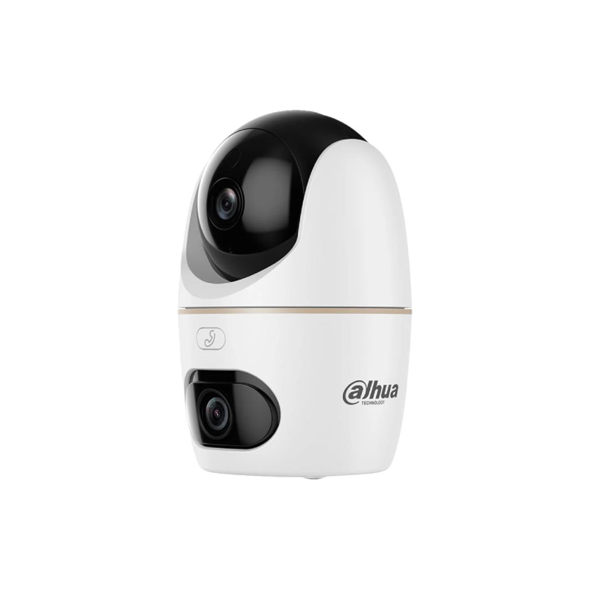 DAHUA - Cámara de Seguridad WiFi Dahua 10MP Doble Lente Pan & Tilt con Detección de Personas H5D-5F