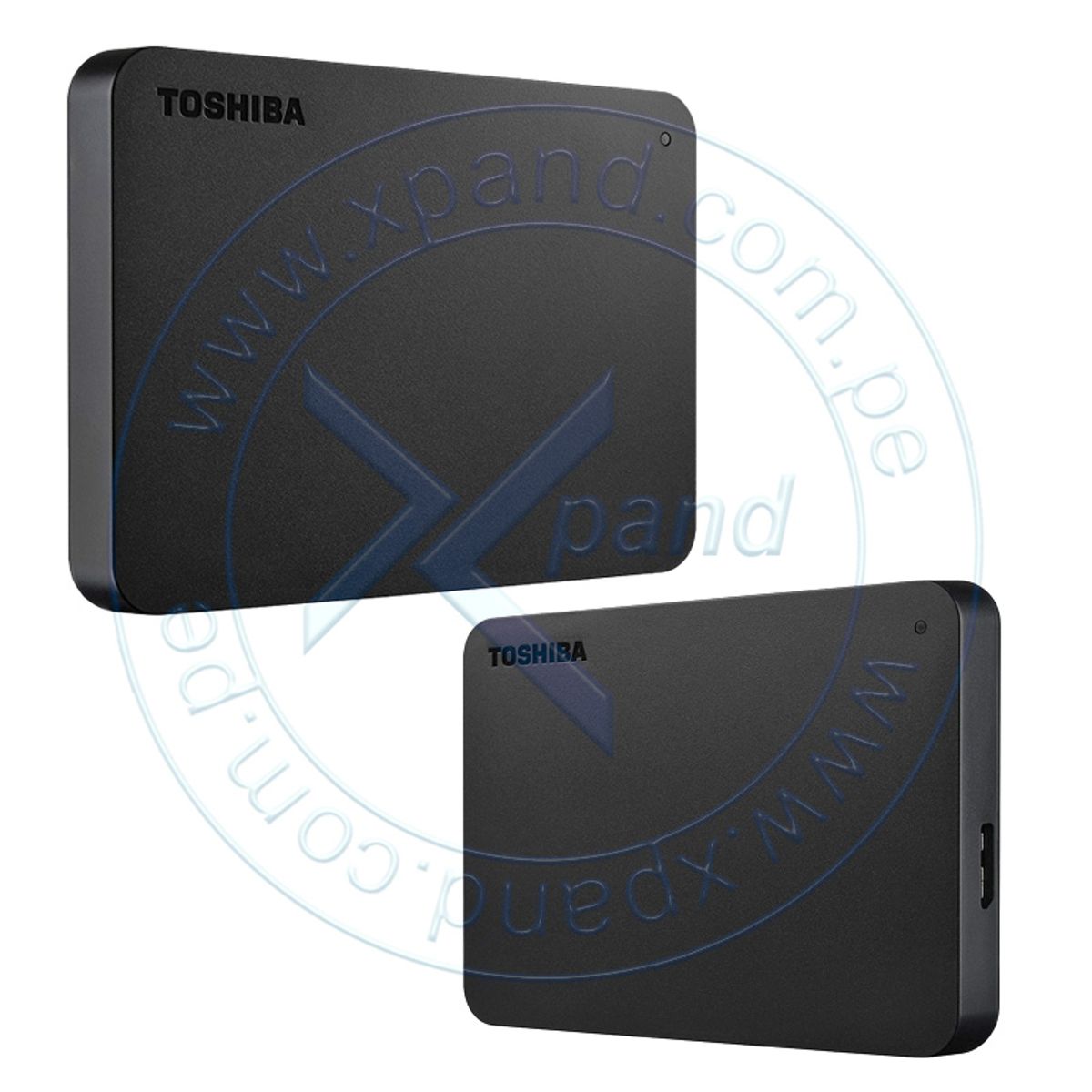 TOSHIBA - Disco Duro Externo Toshiba Canvio Basics 1TB USB 3.0 2.5 Portátil Negro
