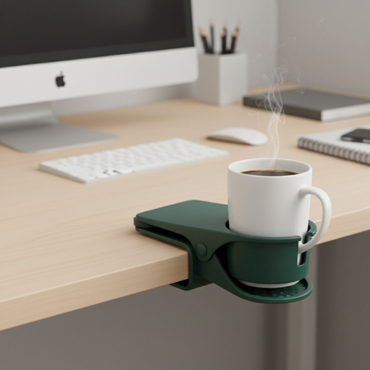 GENERICO - Portavasos Para Escritorio AJ4717V Salmón