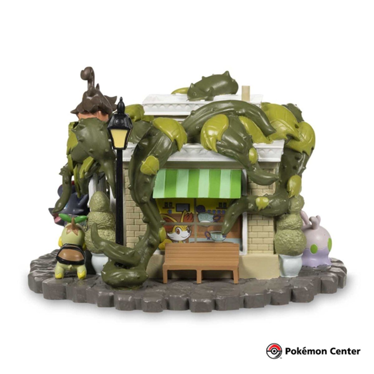 POKEMON - Pokemon Center Estatua Pansage Exclusivo