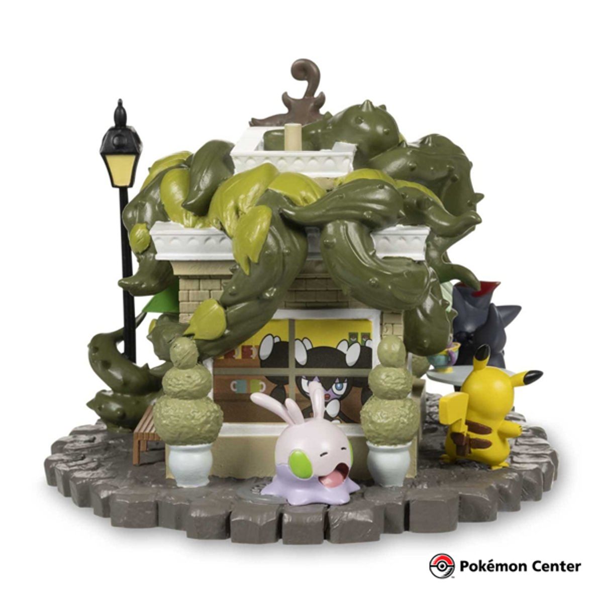 POKEMON - Pokemon Center Estatua Pansage Exclusivo
