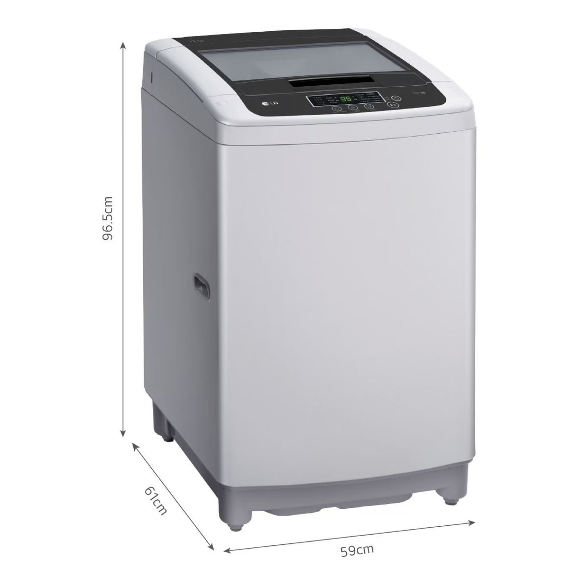 Lavadora LG 13kg Smart Motion Inverter Carga Superior WT13DPBK, marca LG - Foto 2