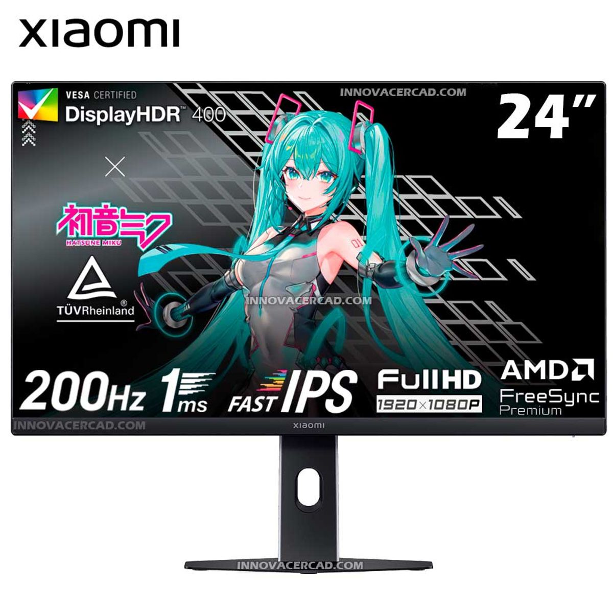 XIAOMI - Monitor Xiaomi Gaming G24i 2026 24" Fast IPS FHD (1920x1080) 200Hz, 1ms (GTG), HDR400