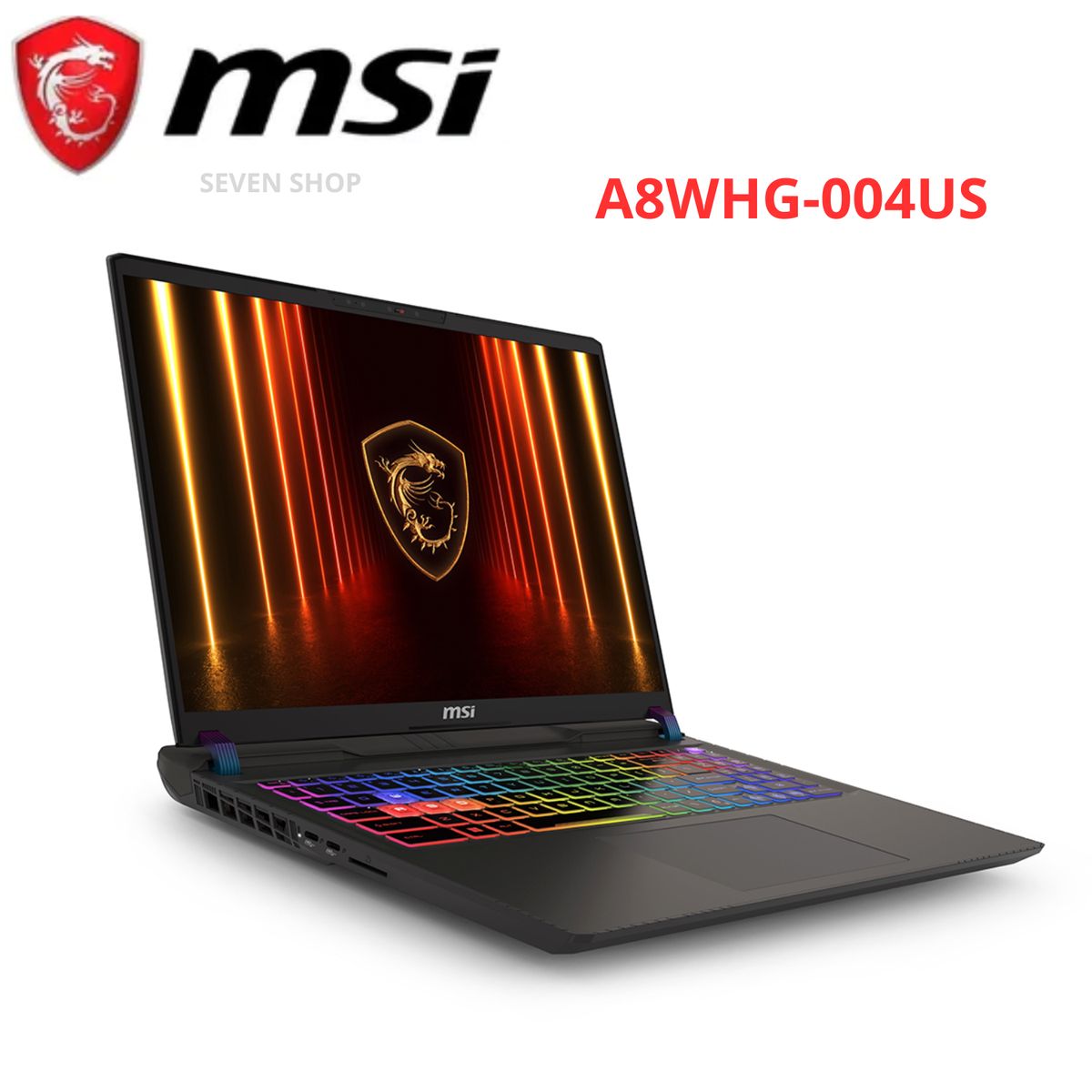 MSI - Laptop Gaming MSI Vector 16  – Ryzen 9 8940HX, 16GB RAM, 1TB SSD, RTX 5070 Ti 12GB, 16” QHD+ 240Hz