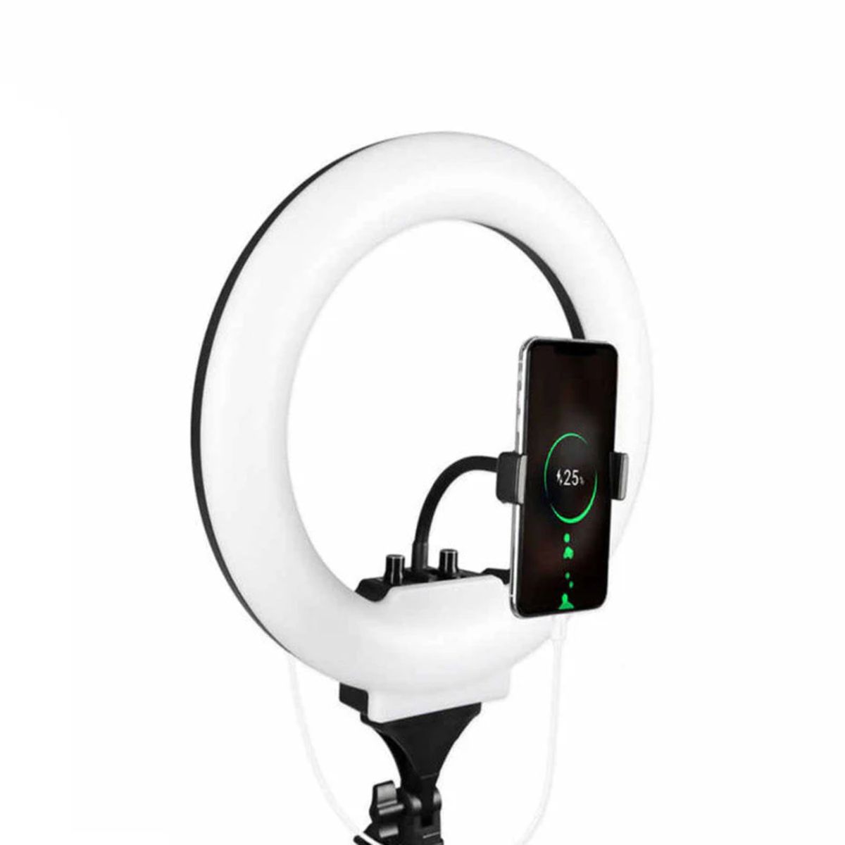 NEO DIGITAL - Trípode y Aro de Luz Led Pie 35cm Anillo Celular Fotografía RL02