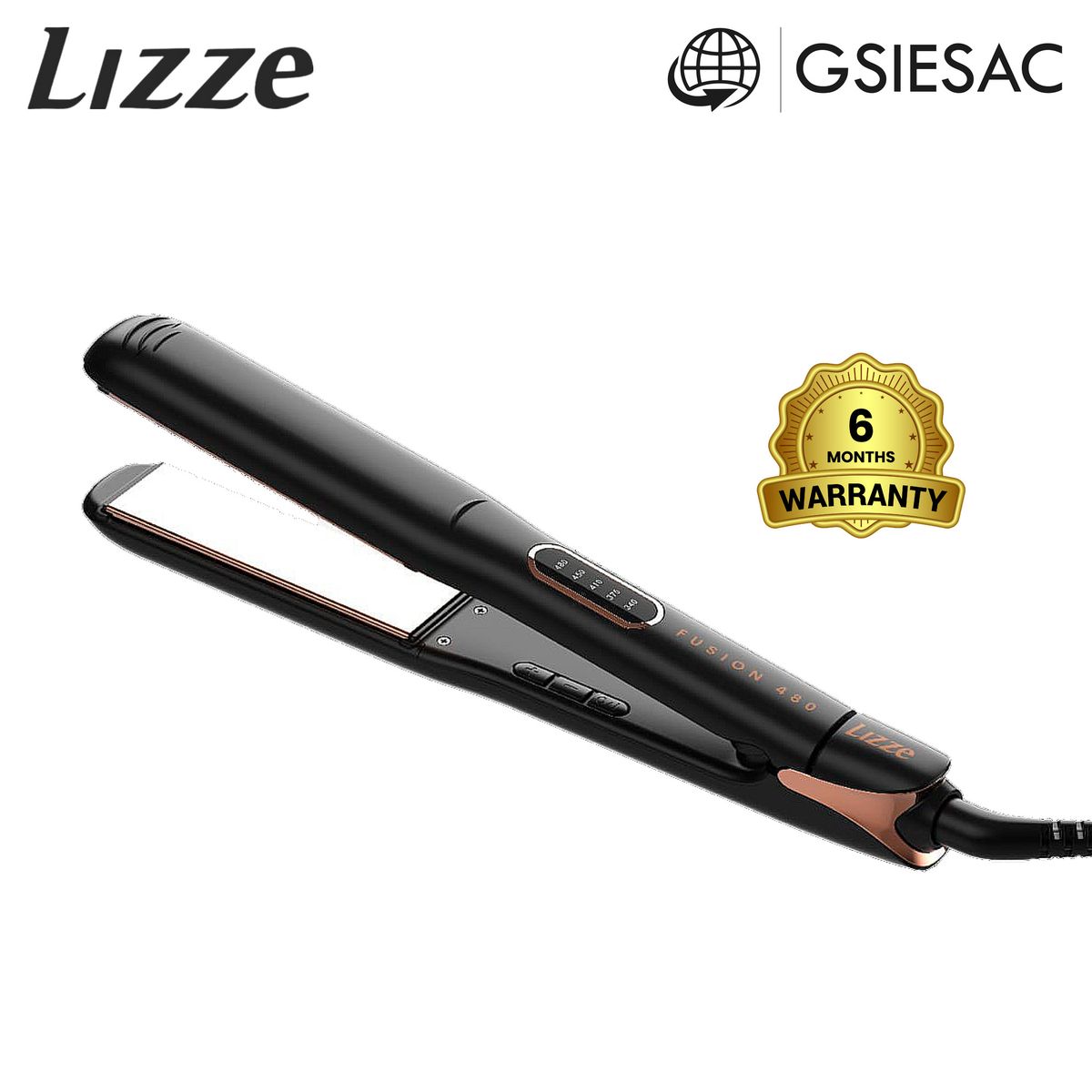 LIZZE - LIZZE PLANCHA ALISADORA DE CABELLO PROFESIONAL FUSION 480
