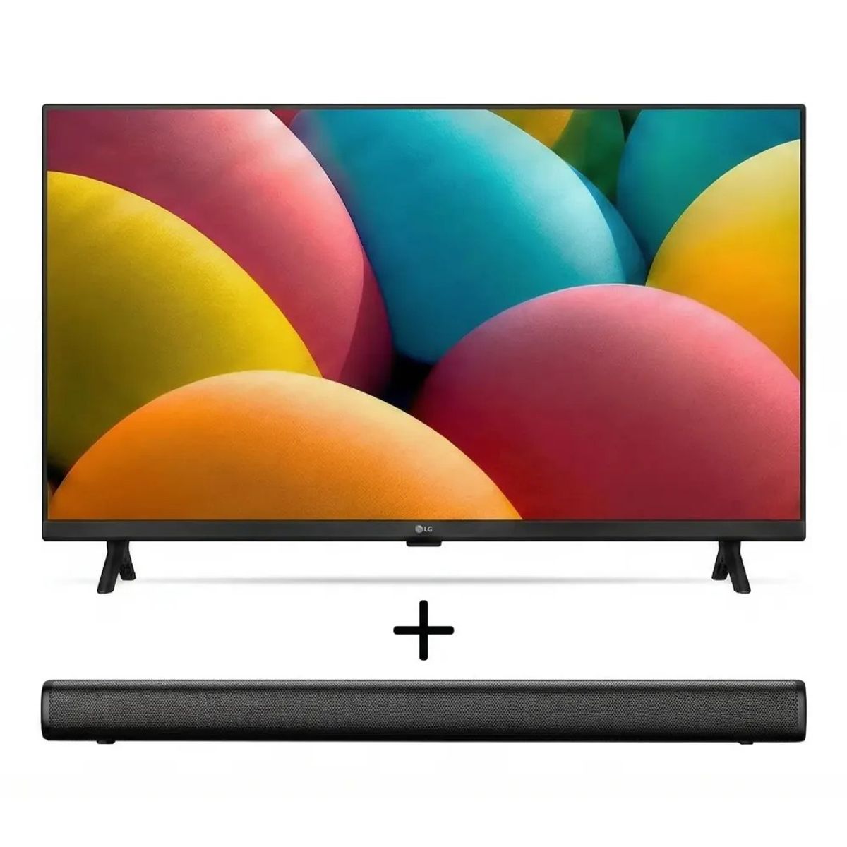 LG - Televisor LG Smart TV 32" LED HD 32LR600BPSC + Soundbar 2.0 32"