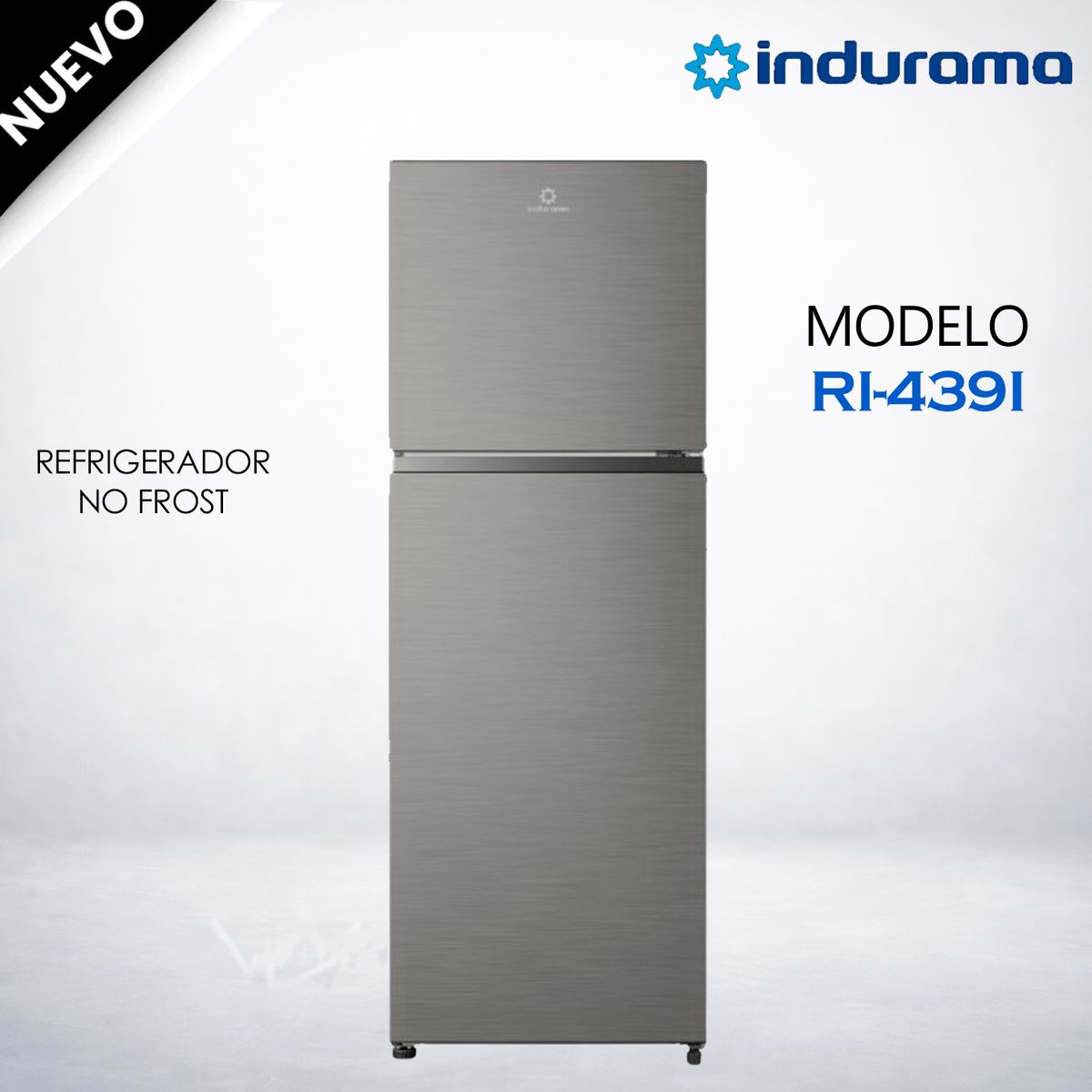 INDURAMA - Refrigeradora No Frost 325L Indurama  RI-439I