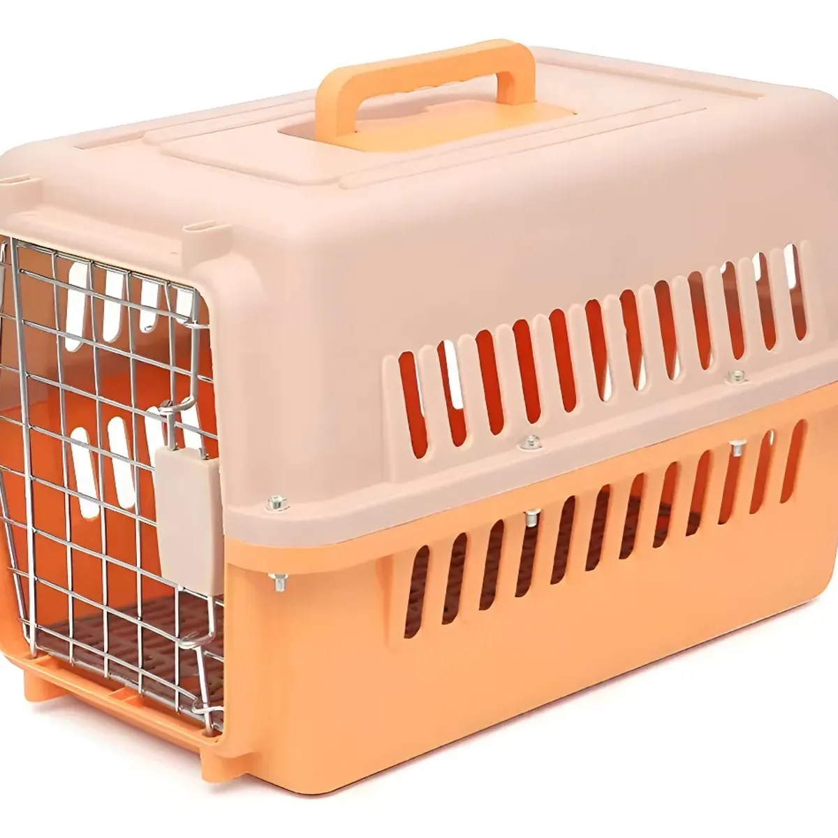 GENERICO - KENNEL PARA MASCOTAS L50 - NARANJA