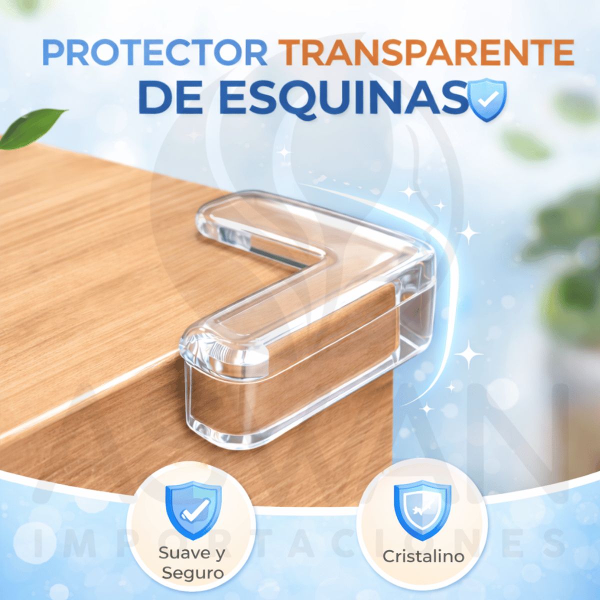 Protector De Esquinas Transparente, marca GENERICO - Foto 2
