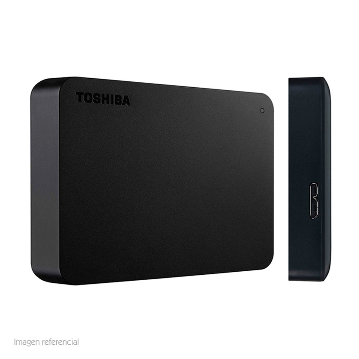 TOSHIBA - Disco Duro Externo Toshiba Canvio Basics 4TB USB 3.0 2.5 Portátil Negro
