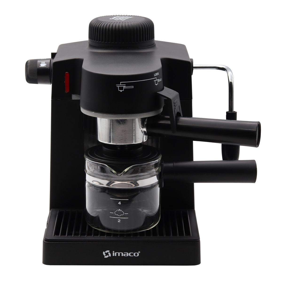 IMACO - Cafetera Espresso y Capuccino 5 bares IECM5B Imaco